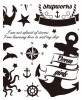 [Witch's Nail] [纹身贴纸] 自由海洋