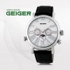 [Christian Mode] GEIGER男士多功能皮革带手表 Watch_GE6023WBK