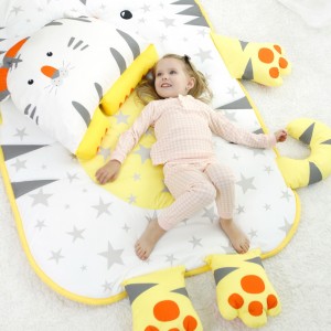 [Bonitababy]Peekaboo儿童床上用品被子PAD 6种(Rabbit,Cat,Tiger,Elephant,Whale,Dinosours)
